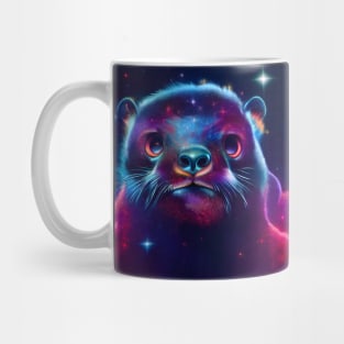 Otter Space Nebula - Grumpy Lycos Mug